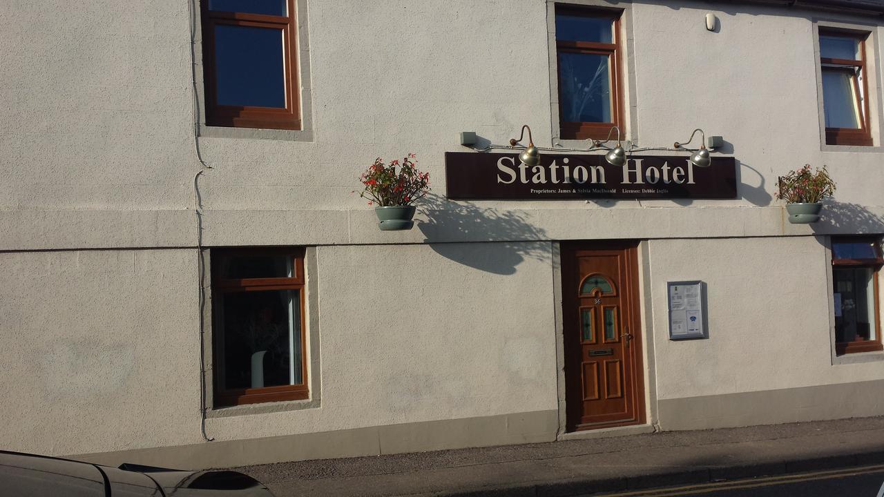 Hotel The Station Hopeman Exterior foto